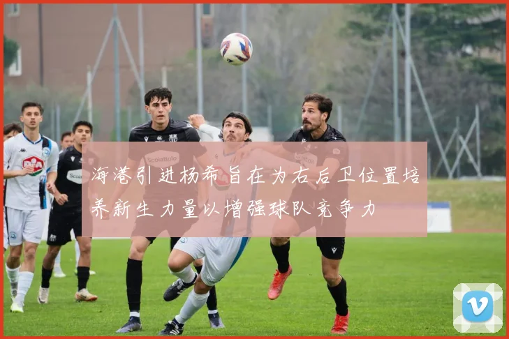 海港引进杨希旨在为右后卫位置培养新生力量以增强球队竞争力